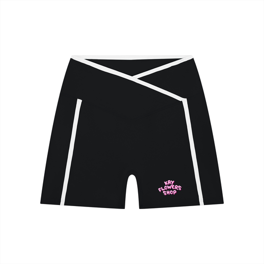 Women’s High Rise Color Block Yoga Shorts