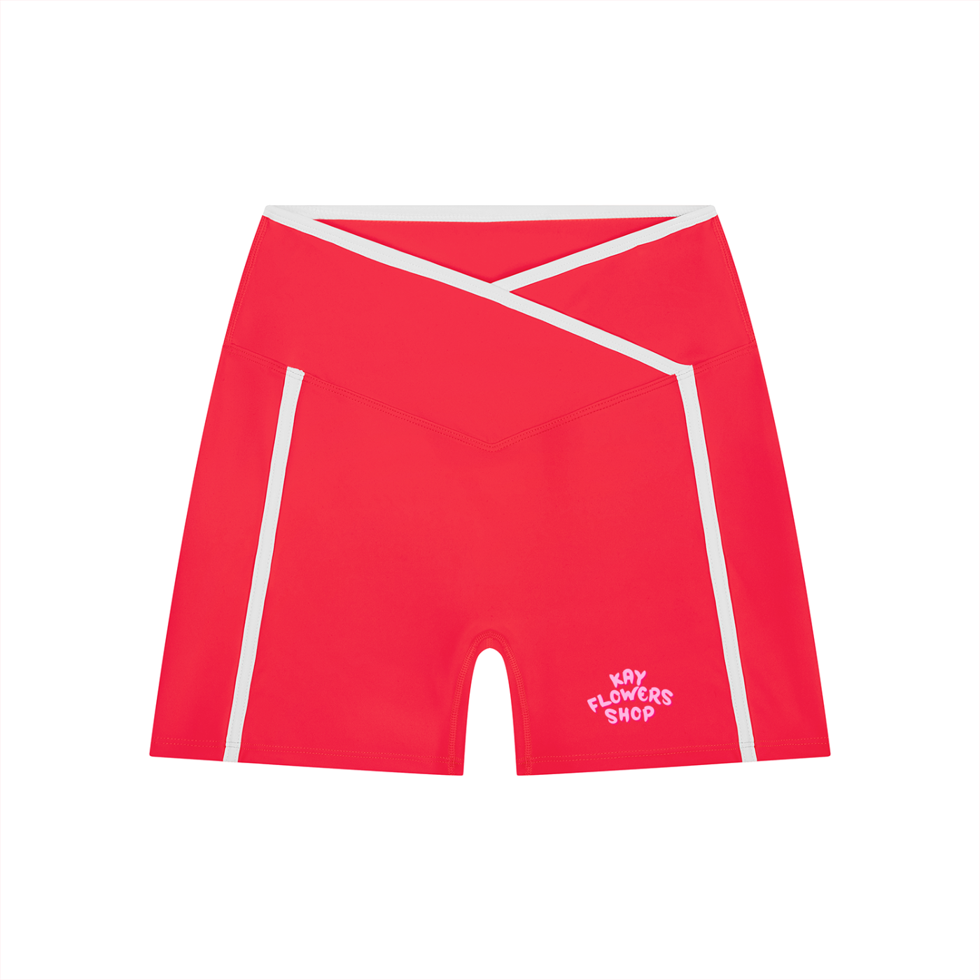 Women’s High Rise Color Block Yoga Shorts