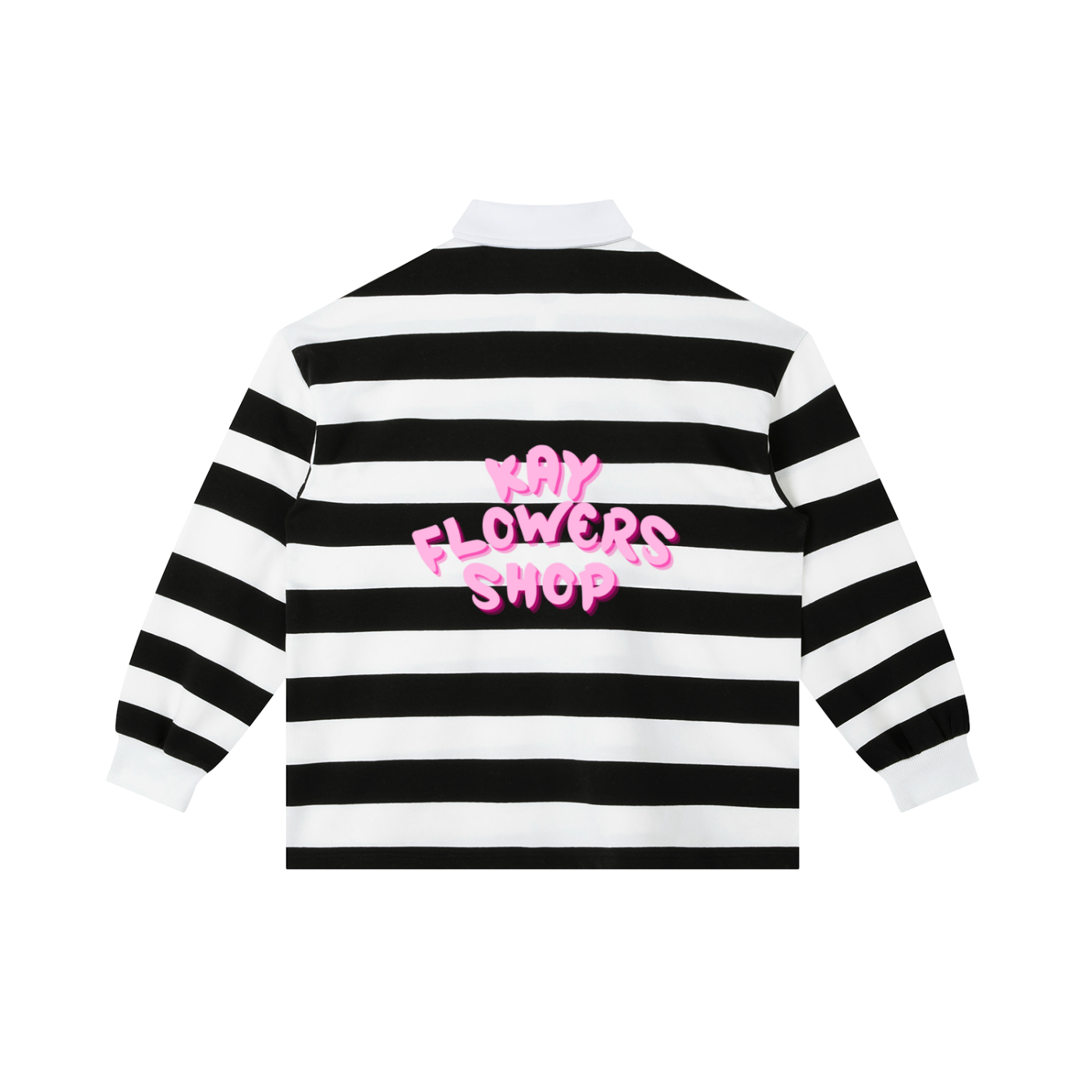 Color Block Stripe Polo Shirt